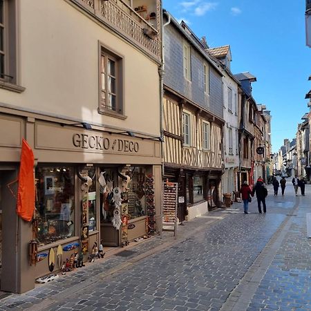 Апартаменти La Vague - Breath Of Freshness In Center Of Honfleur - Free Parking 550M Екстер'єр фото